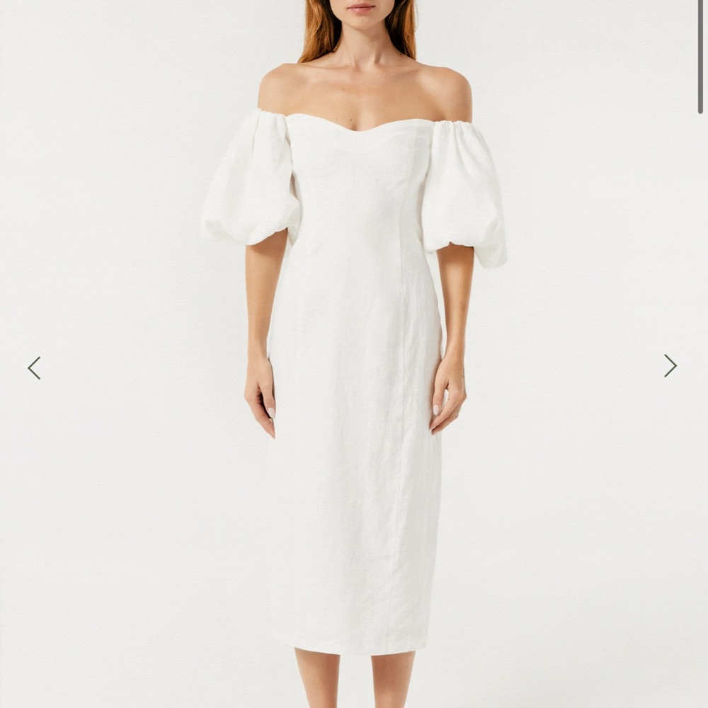 LINEN KARIMA DRESS